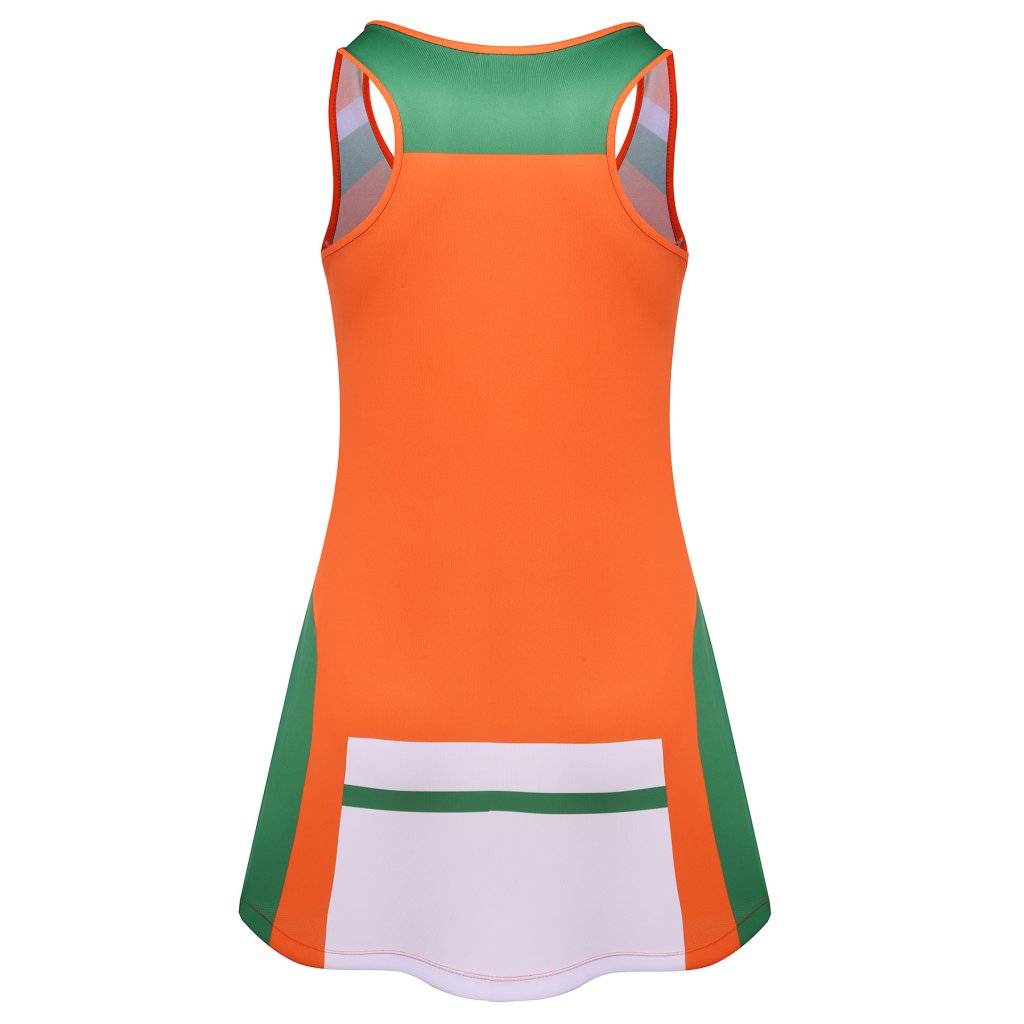 NETBALL A-LINE DRESS-N11OWG