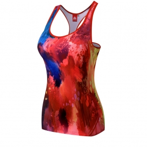 gym lady fitness singlet